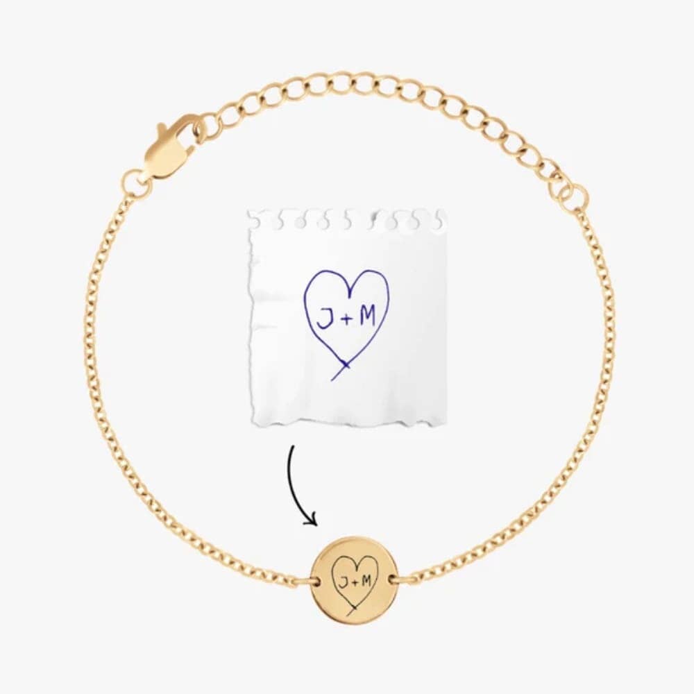 Bracciale Personalizzato con Incisione Scrittura Acciaio