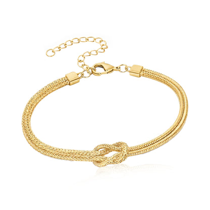 bracciale nodo delleternita personalizzabile