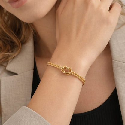 bracciale nodo delleternita personalizzabile