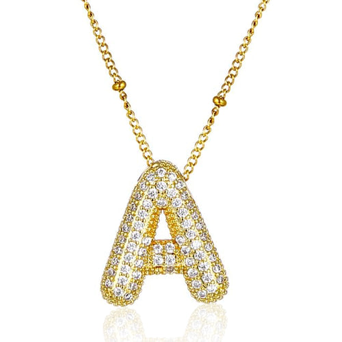 Collana con Nome Personalizzata con Pietre Naturali