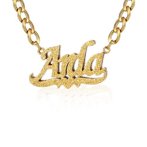 Collana Nome Personalizzabile 'Diamond Drip'