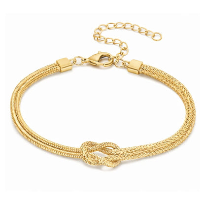 Collana Personalizzata Cuore Iniziali Acciaio Placcato Oro