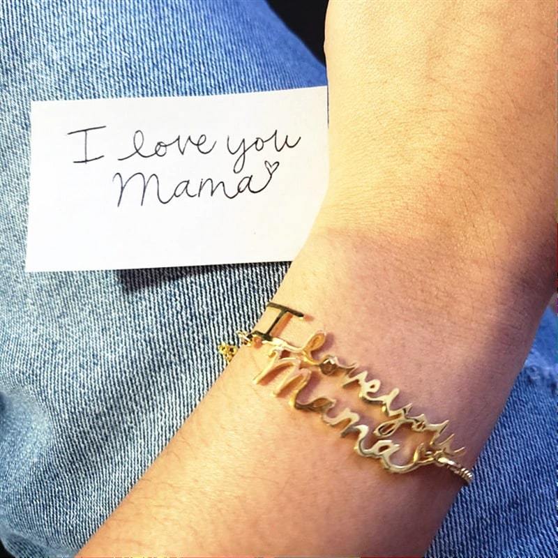 Collana Personalizzata Scritta a Mano Acciaio