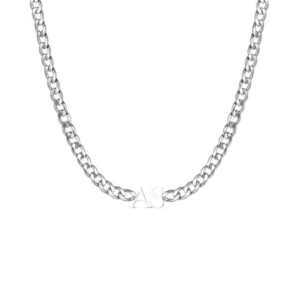 Collana con Iniziale Personalizzata Acciaio Inox Oro/Argento