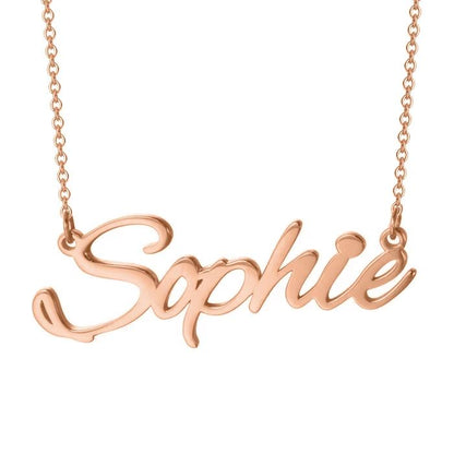 Collana con Nomi Incisi Personalizzata Oro Argento