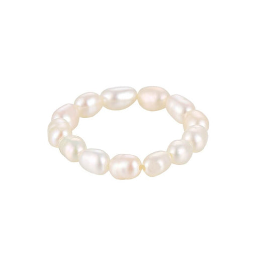 Anello con Perle d'Acqua Dolce Regolabile