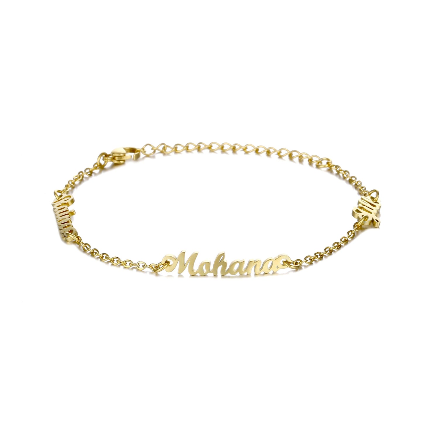 Bracciale Personalizzato con Nomi in Acciaio