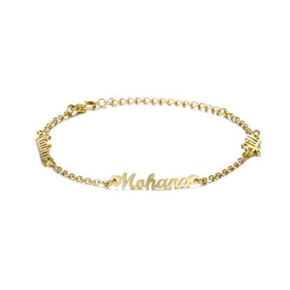 Bracciale Personalizzato con Nomi in Acciaio