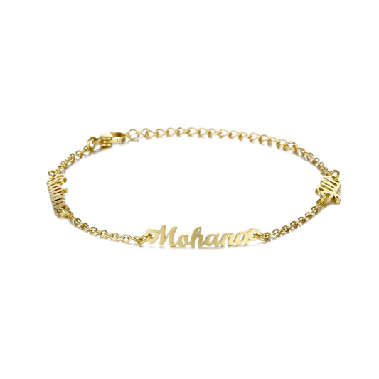 Bracciale Personalizzato con Nomi in Acciaio