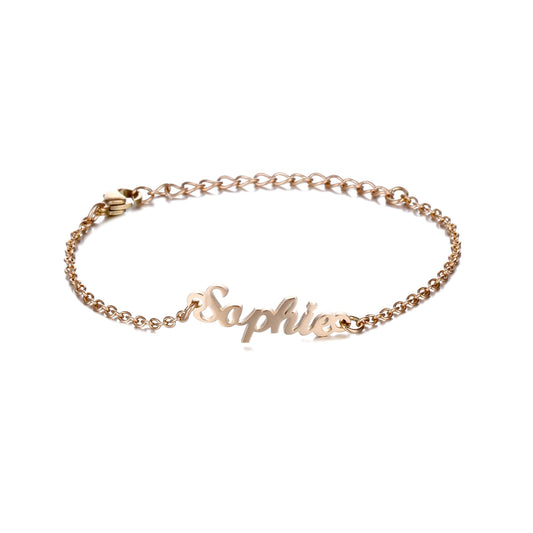 Bracciale Personalizzabile Nome Acciaio