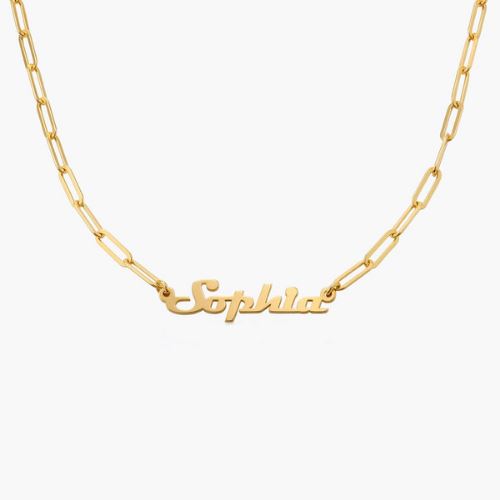 Collana con Nome Personalizzato in Acciaio Inossidabile