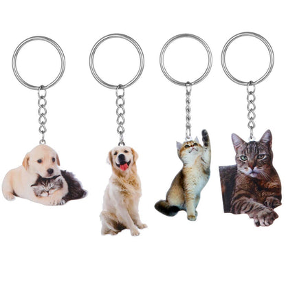 Portachiavi Personalizzato con Foto Animale Domestico