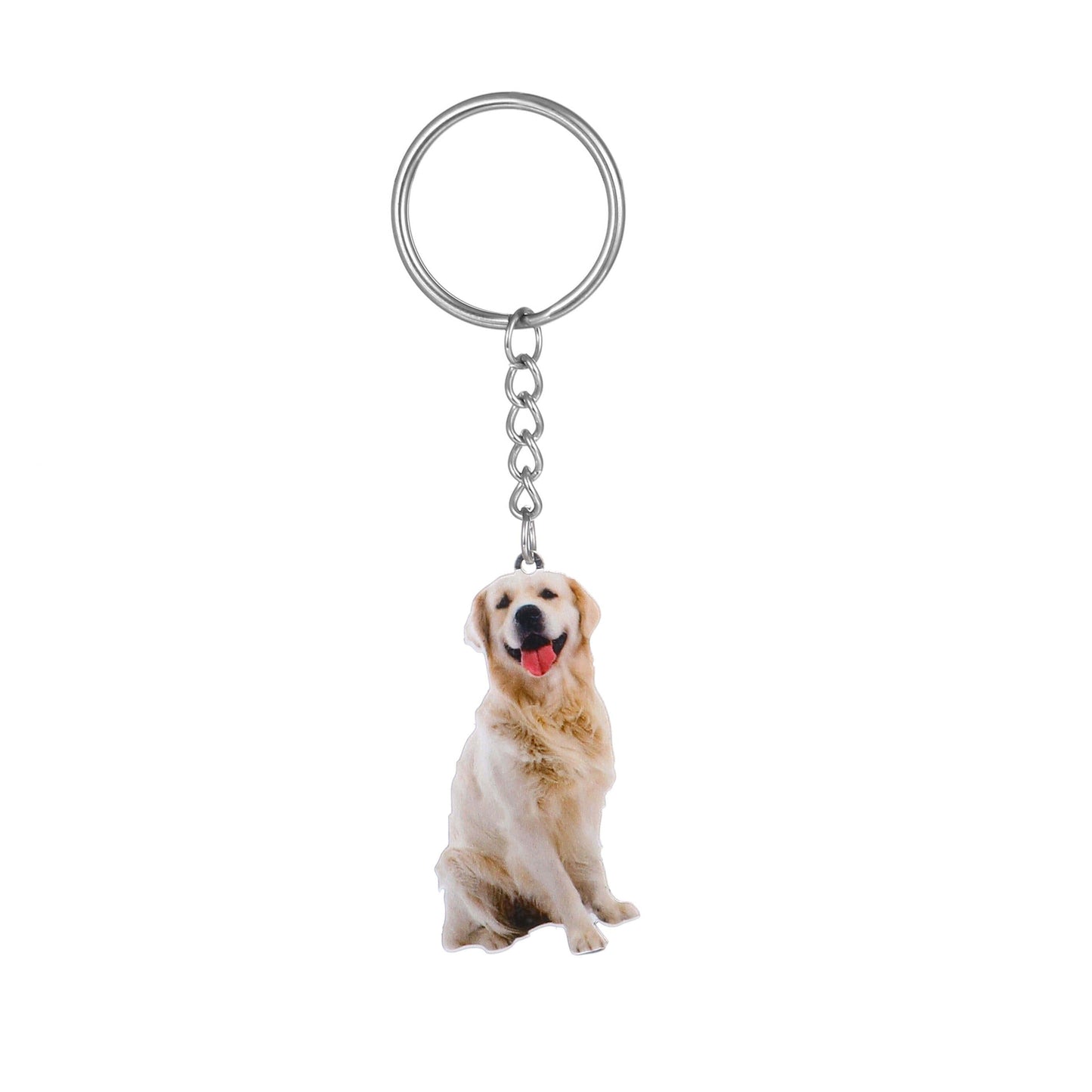 Portachiavi Personalizzato con Foto Animale Domestico
