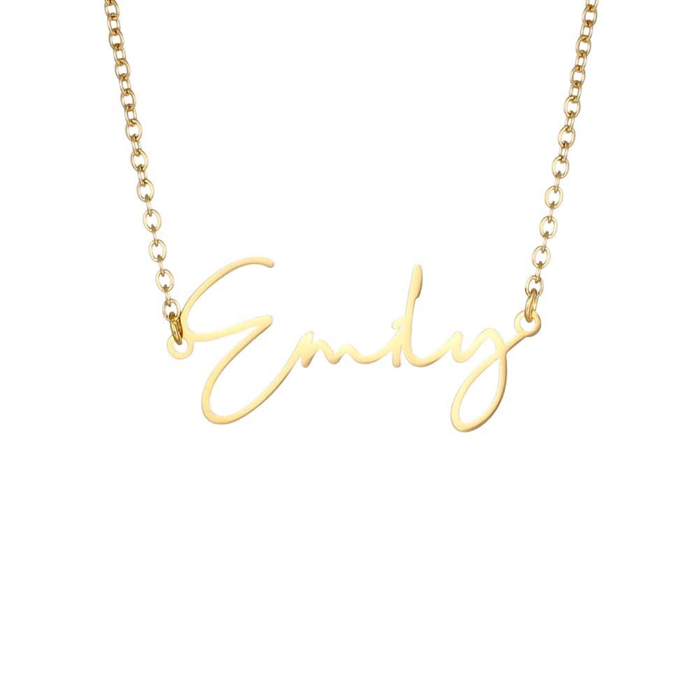 Collana con Nome Personalizzato in Acciaio Inossidabile