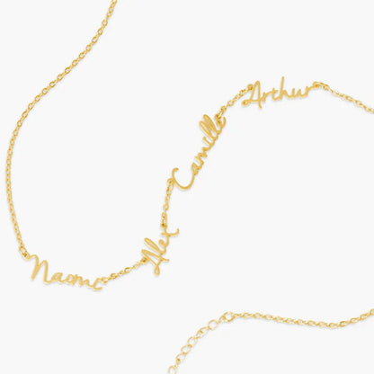Collana con Nomi Personalizzata in Acciaio Inossidabile