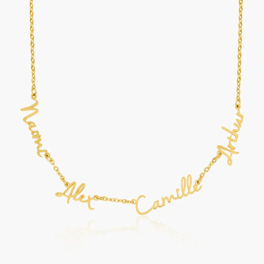 Collana con Nomi Personalizzata in Acciaio Inossidabile