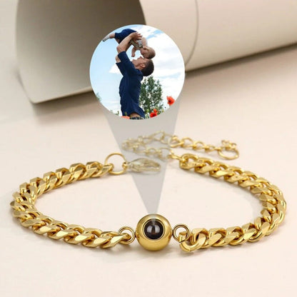 Bracciale Personalizzato con Foto Proiettabile