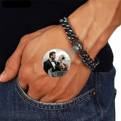 Bracciale Personalizzato con Foto Proiettabile
