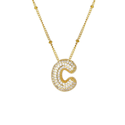 Collana con Nome Personalizzata con Pietre Naturali