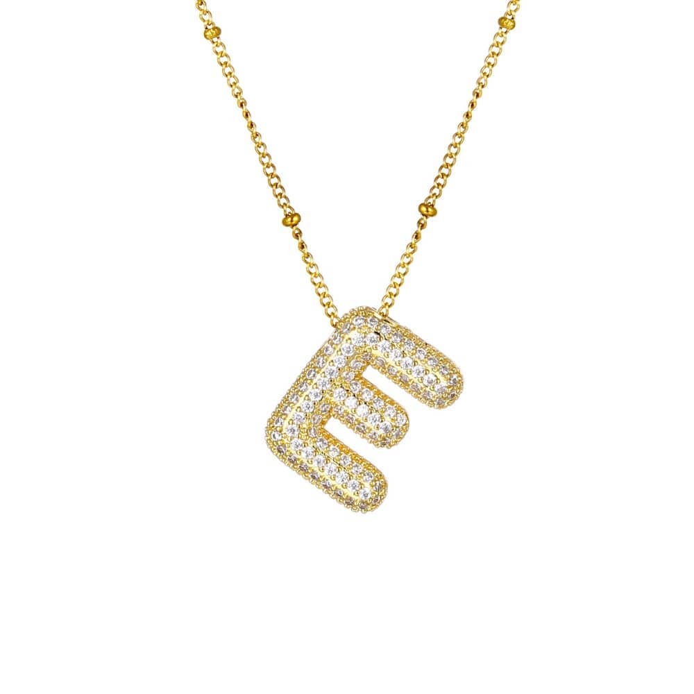 Collana con Nome Personalizzata con Pietre Naturali