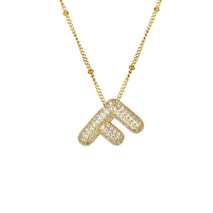 Collana con Nome Personalizzata con Pietre Naturali