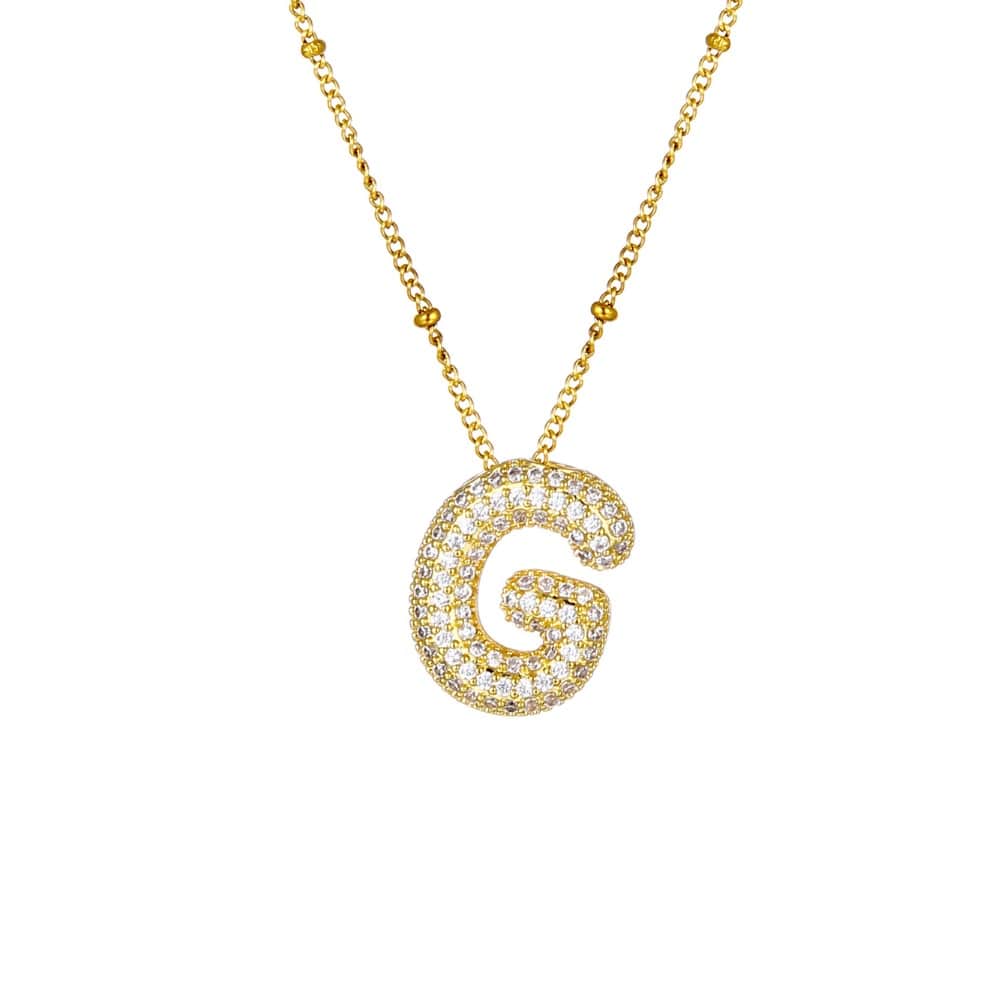 Collana con Nome Personalizzata con Pietre Naturali