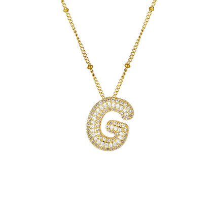 Collana con Nome Personalizzata con Pietre Naturali