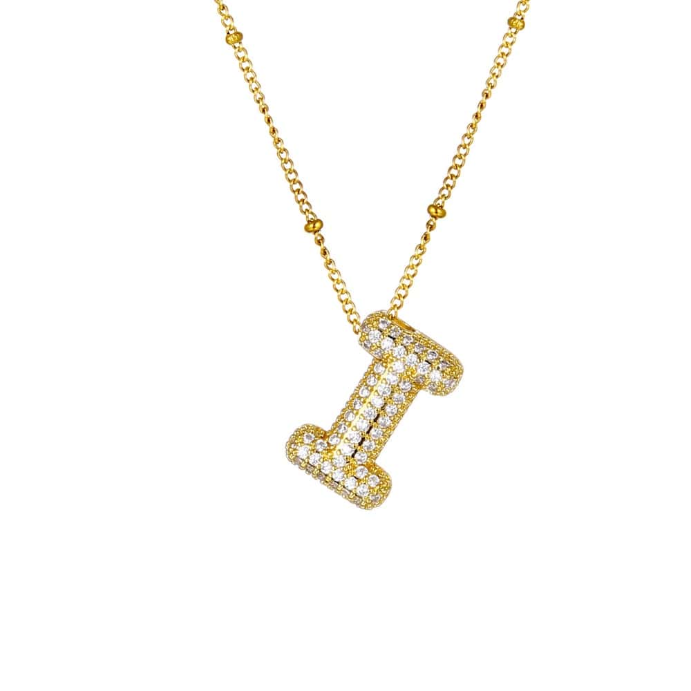 Collana con Nome Personalizzata con Pietre Naturali