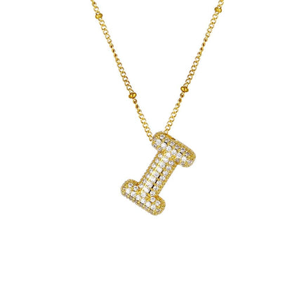 Collana con Nome Personalizzata con Pietre Naturali