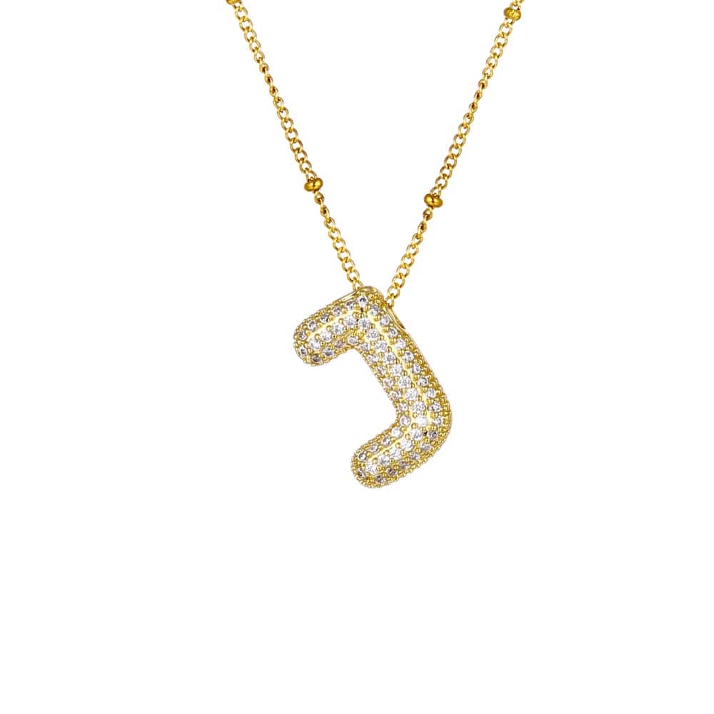Collana con Nome Personalizzata con Pietre Naturali