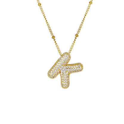 Collana con Nome Personalizzata con Pietre Naturali