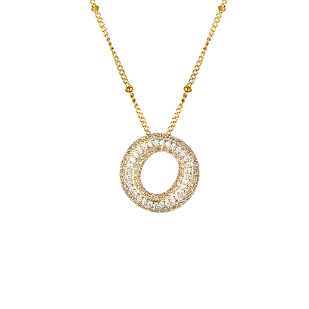 Collana con Nome Personalizzata con Pietre Naturali