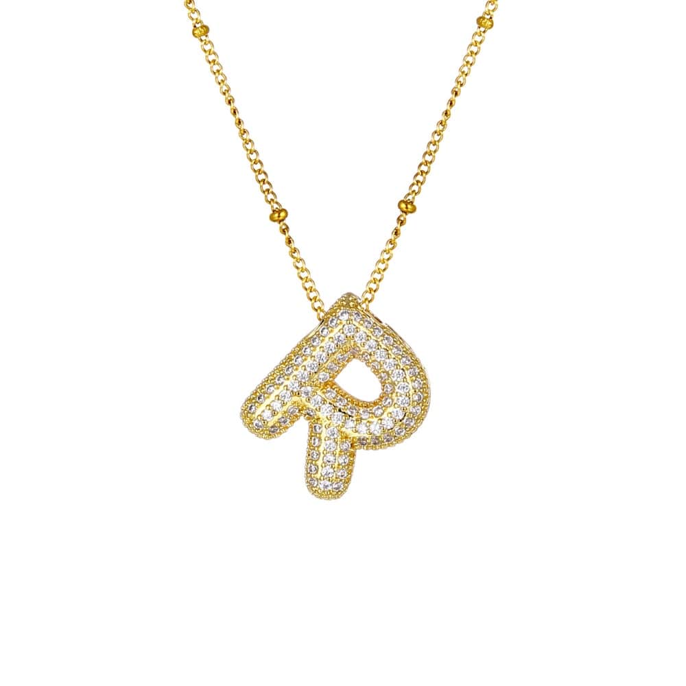 Collana con Nome Personalizzata con Pietre Naturali