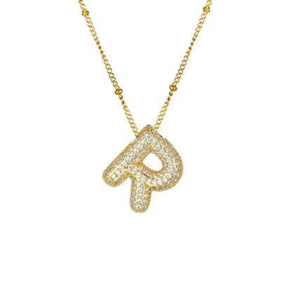 Collana con Nome Personalizzata con Pietre Naturali