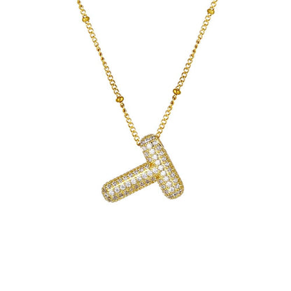 Collana con Nome Personalizzata con Pietre Naturali