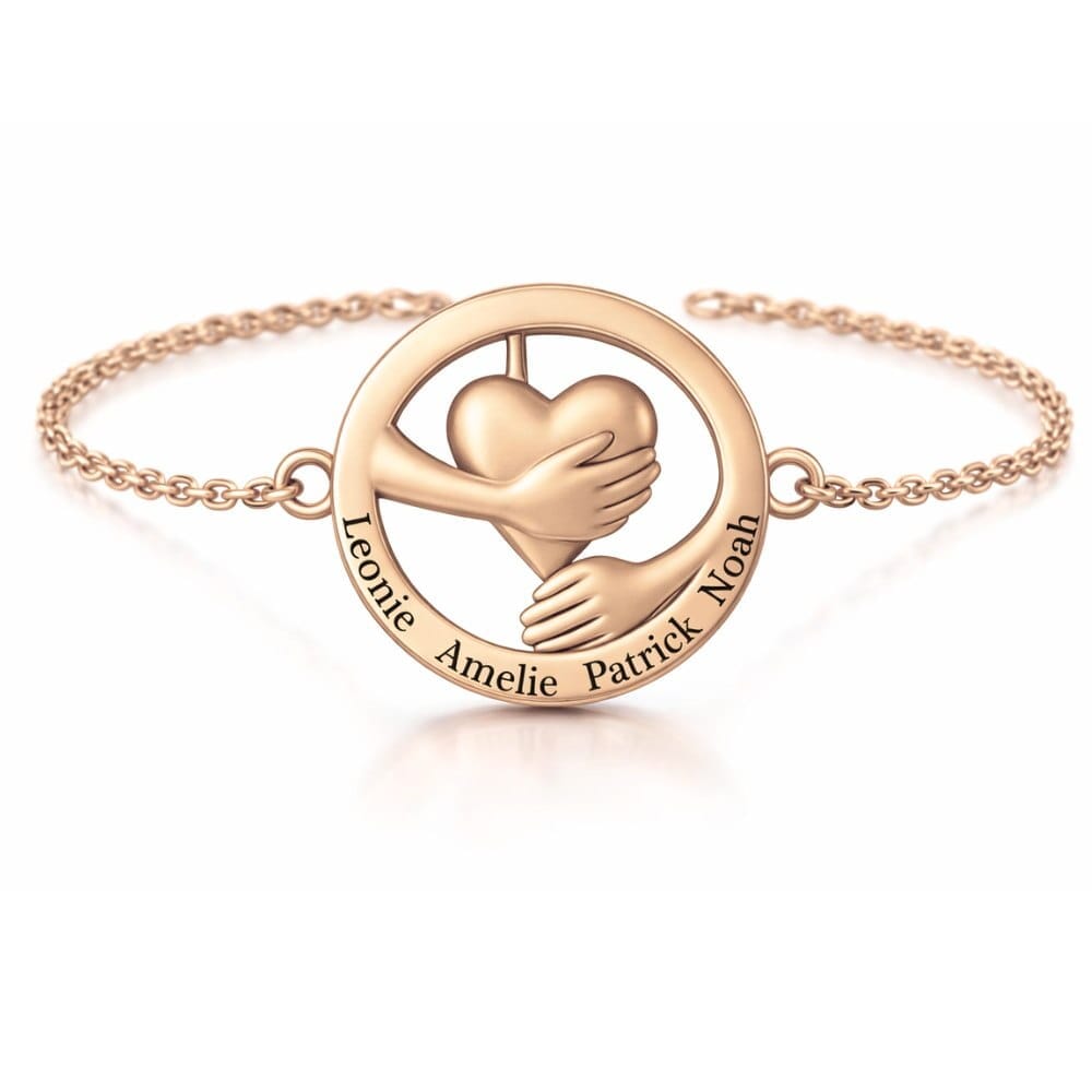 Collana Mano di Fatima Incisa Acciaio Placcato Oro