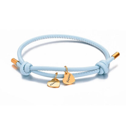 Bracciale Personalizzato con Nome Inciso Acciaio Inox