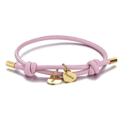 Bracciale Personalizzato con Nome Inciso Acciaio Inox