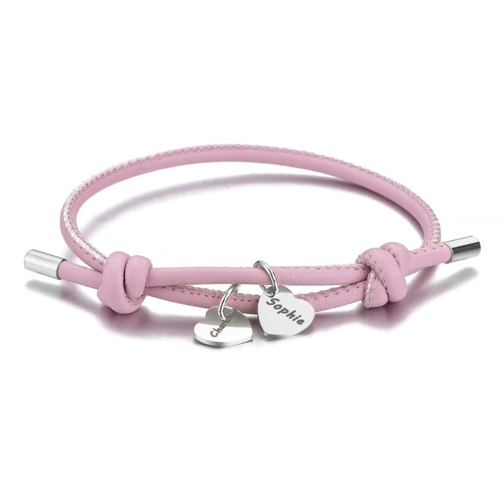 Bracciale Personalizzato con Nome Inciso Acciaio Inox