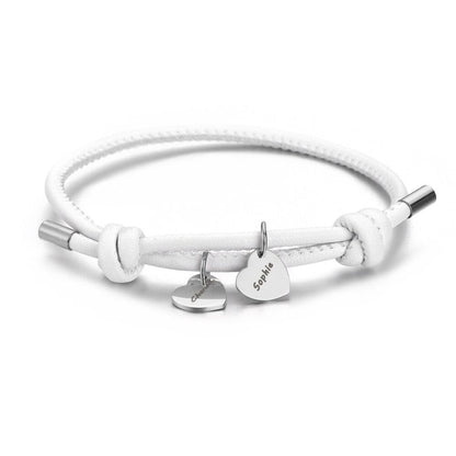 Bracciale Personalizzato con Nome Inciso Acciaio Inox